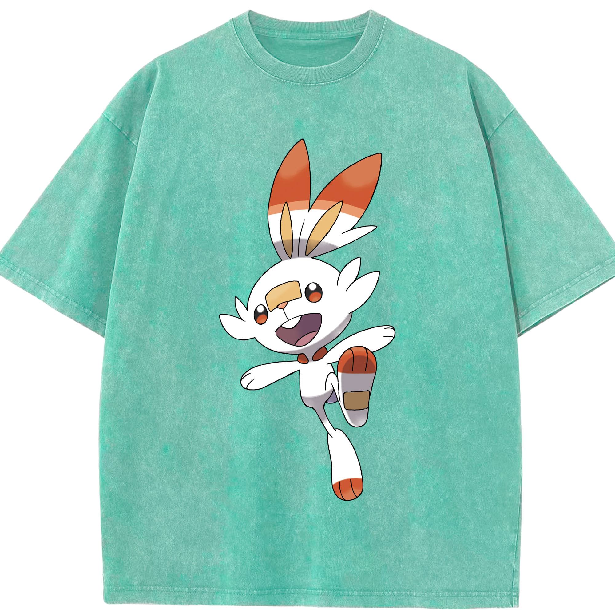（画像用） ポケットモンスター Pokémon 綿100% ヴィンテージ風 半袖Tシャツ（フロントプリント）